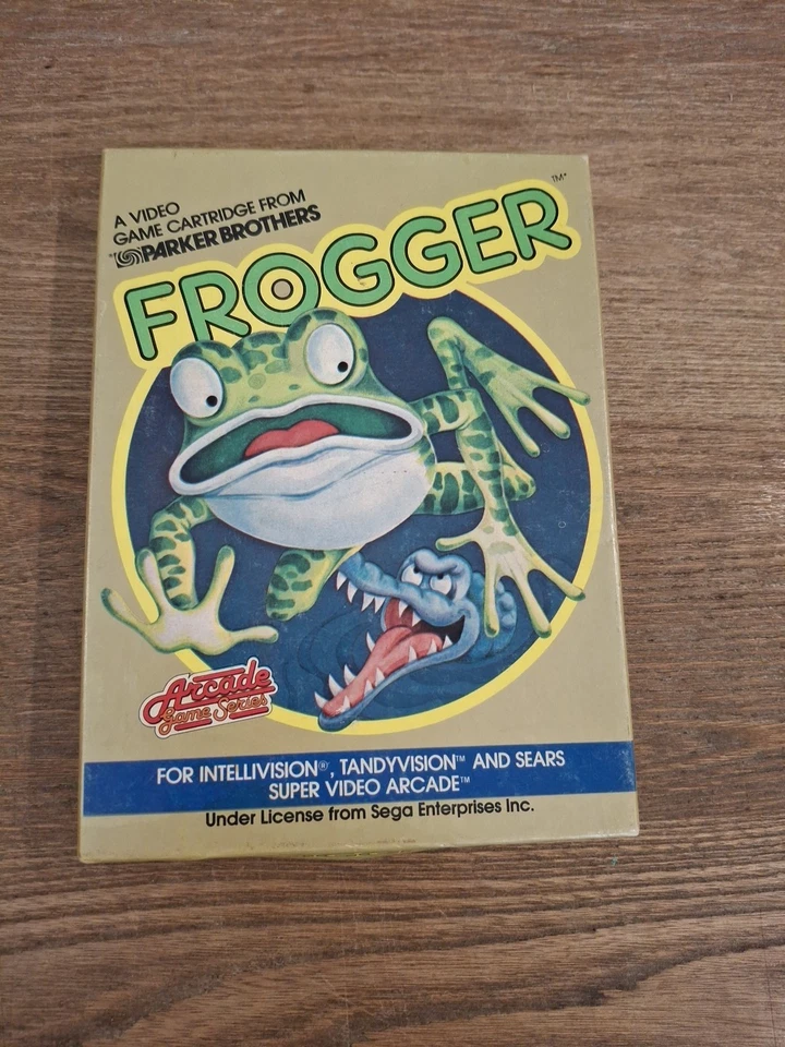 Intellivision Frogger with Box and Manual EUC - Image 1 of 4