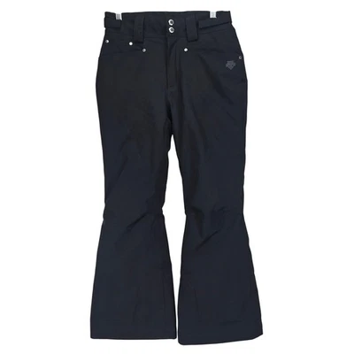 Descente Girls Ski Snow Pants Youth Winter Outerwear Black Kidcore Gorpcore - Image 1 of 4