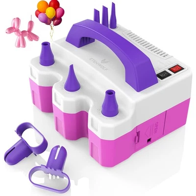 Bomba Globo Eléctrica ETENWOLF P600 110V 600W para Globos Látex Lámina Fiesta N... Foto 1 de 4