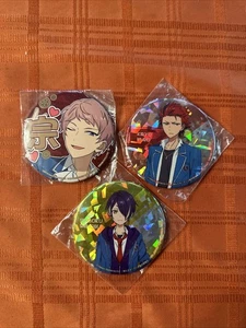 Ensemble Stars!: Konvolut 3 Sammler Metall Pin Anstecker Anime selten - Bild 1 von 8