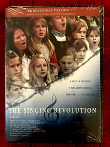 The Singing Revolution (DVD/Book 2006 NEW) Estonia's independence from USSR - Picture 1 of 2