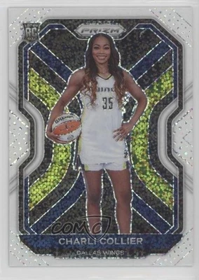 2021 Panini Prizm WNBA White Sparkle Prizm Charli Collier #89 Rookie RC - Image 1 of 2