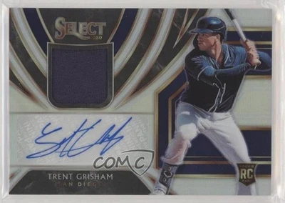 2020 Panini Select Rookie Jersey Holo Prizm /99 Trent Grisham #RJA-TG Auto RC - Image 1 of 2