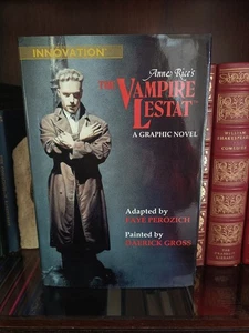 Vampire Lestat: Graphic Novel_Anne Rice_HCDJ_1st Edition_SIGNED x 3_Very Good - Bild 1 von 12