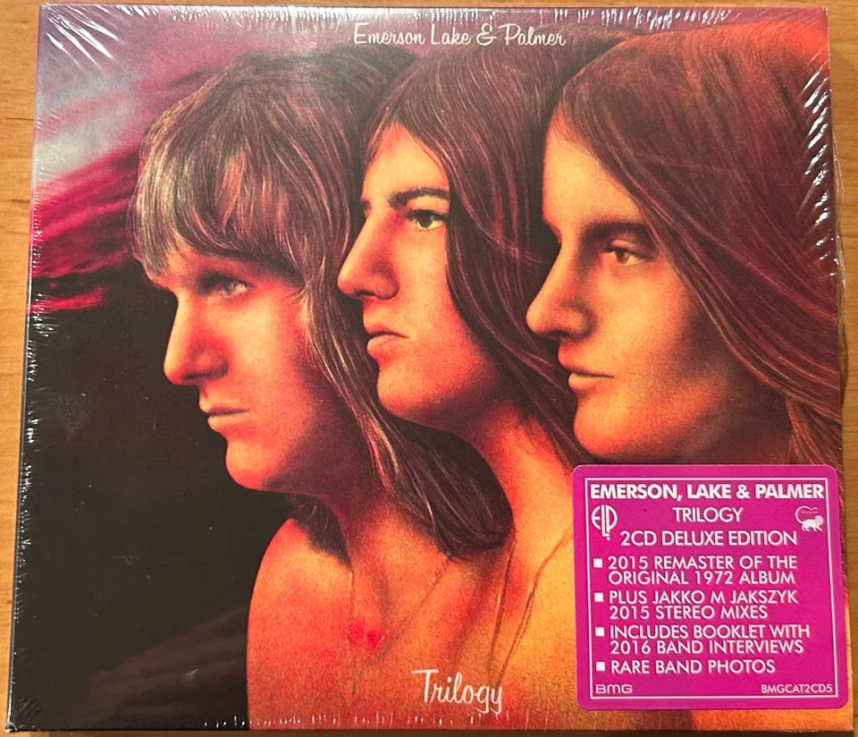 Emerson, Lake & Palmer/ELP - TRILOGY - 2CD Deluxe Edition - NEU/OVP/SLD.! - Bild 1 von 3