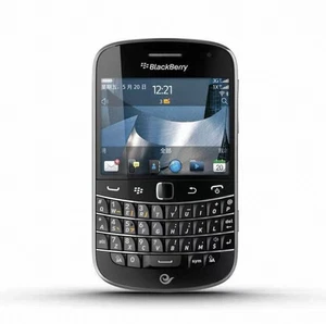 BlackBerry Bold 9900 - 8GB - Schwarz / Weiß 3G (Entsperrt) microSDHC GPS - Bild 1 von 15