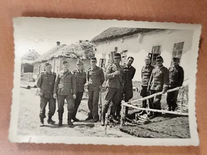 Foto 2.WK Staabsquartier Salnoje Ssalnoje Russland Soldat photo FQ - Picture 1 of 2