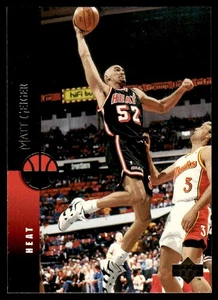 1994-95 Upper Deck Matt Geiger Miami Heat #28 - Picture 1 of 2