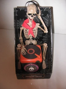 12” Halloween Flashdance SKELETON SINGS DANCES "What A Feeling" Magic Power - Picture 1 of 1