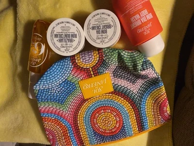 Sol De Janeiro Minis W/Bag Bom Dia Bright Body Wash & Cream 62 Fragrance & Cream - Image 1 of 4