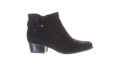 Unisa Womens Pensa Black Ankle Boots Size 7 (7805676) - Image 1 of 4