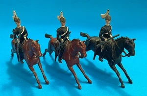 Britains 6th Dragoon Guards Carabiniers No. 664 Three Pieces Pre-War 1930s - Picture 1 of 5