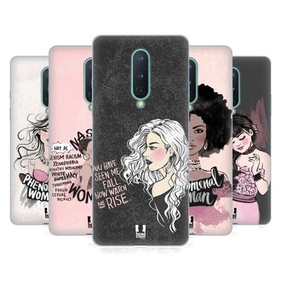 FUNDA HEAD CASE DESIGNS CON DIBUJO DE GEL SUAVE FEMINISMO Y FONDO DE PANTALLA PARA AMAZON ASUS ONEPLUS Foto 1 de 4