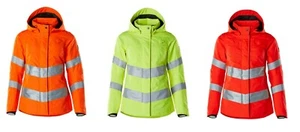 MASCOT® SAFE Damen Warnschutz Winter Jacke Warnschutzjacke Damenjacke Beruf Bau - Bild 1 von 4