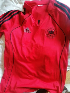 ADIDAS Trikot Deutscher Handballbund Handball Shirt Rot Gr. S-M neu ohne Etikett - Bild 1 von 4