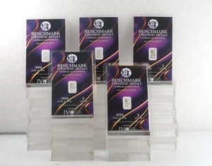 SILBERBARREN 999 FEINBARREN 5 PAK TOLL AUSSEHENDE BARREN 26a - Bild 1 von 4