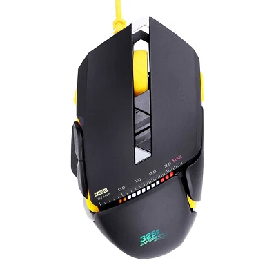 James Donkey 325S Gaming Mice USB Wired Mouse with Adjustable (325S Black) - Image 1 of 4