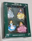 Ensemble de 4 mini ornements princesse Disney Christmas Collection