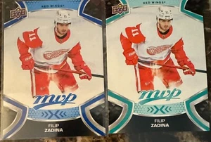 (4)2021-22 Upper Deck MVP - Blue & Green #112 Filip Zadina & #151 Robby Fabri - Picture 1 of 4