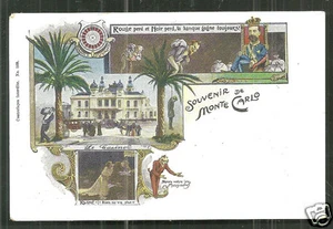 Monaco Monte Carlo Roulette Casino Prince Albert Devil 1899 - Picture 1 of 1