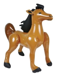 RIINHORSE 36" Inflatable Bouncy Horse Party Decoration Toy Indoor/Outdoor - Picture 1 of 2