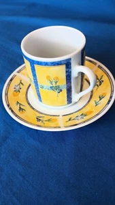 SET OF 6 EXPRESSO CUPS~The Kitchen Elements~Spring yellow - Picture 1 of 9