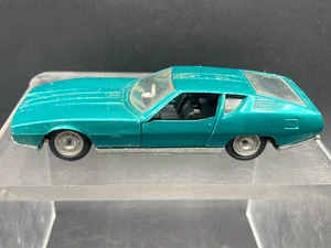 Politoys Export 1/43 #588 Jaguar Pirana Bertone Metallic Green Die Cast - Picture 1 of 7
