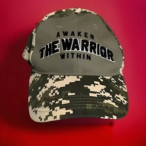 Kerusso Camo Hat Cap "Awaken the  Warrior Within” Digital Camo War Room - Picture 1 of 5