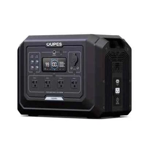 OUPES Mega 1 2000W/1024Wh Portable Power Station Solar Generator Backup Battery - Picture 1 of 12