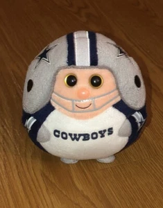 Ty Beanie Ballz Dallas Cowboys NFL Fútbol Retirado 5" Pelota de Peluche Llena de Frijoles - Imagen 1 de 11