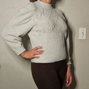 1/2 OFF  New With Tags Womens Gray A New Day Knitted Sweater Size Small MSRP $30 - Picture 1 of 9