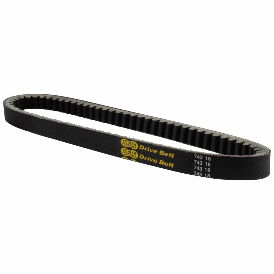 Triple-S Drive Belt 18 x 743 [18x9x743mm 30�] Kymco Garelli SYM Hupper WT Motors — 第 1/1 张图片