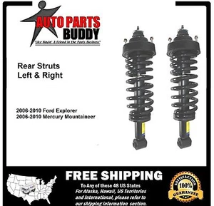 2 New Rear Complete Strut Assemblies Ford SUV - Lifetime Warranty Free Shipping - Picture 1 of 4