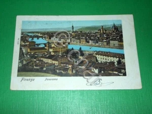 AK Florenz - Panorama ca. 1904 - Bild 1 von 1