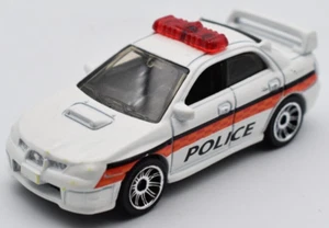 Matchbox Superfast Subaru Impreza WRX Police white. MBX 45/ 2008 - Picture 1 of 3