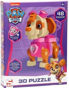Paw Patrol 3D Puzzle Skye 48 piezas incl. pegatina insignia Skye NUEVO - Imagen 1 de 4