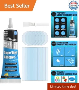 Ultra-Strong Waterproof Air Mattress Patch Kit - 60ml PVC Swim Repair Solution - Picture 1 of 9