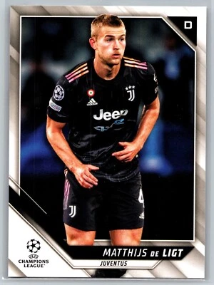 MATTHIJS DE LIGT 2022 Topps Champions League #44 Juventus - Image 1 of 2