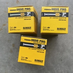 DEWALT 300-Pack 3-in Non-washered Drive Pin Concrete - Picture 1 of 3
