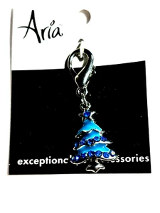 Dog Collar Charm by Aria Jeweled Christmas Tree Collar Charm - Picture 1 of 1