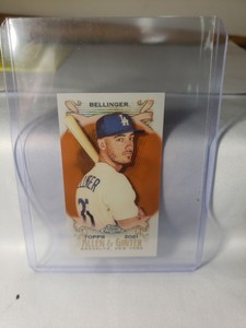2021 TOPPS ALLEN AND GINTER MINI ORANGE REFRACTOR SP CODY BELLINGER 17/25