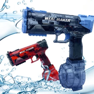 Electric Water Gun Kids Toy Gun Shooting Kid Swimming Pool Play Water Toy Summer - Picture 1 of 16