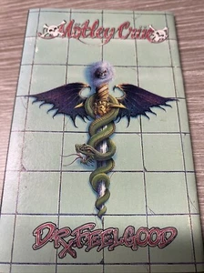 Motley Crue - Dr. Feelgood (Cassette 1989) Hard Rock, Kickstart My Heart, Tested - Picture 1 of 5