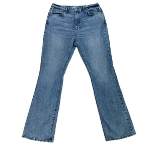 Frame Le Super High Mini Boot Jeans Womens Sz 30 Blue Denim 31" Inseam 5-Pocket - Imagen 1 de 24
