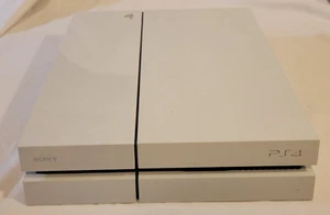 Sony PlayStation 4 Glacier White 500GB Gaming System CUH-1115A (ONLY CONSOLE) - Picture 1 of 13