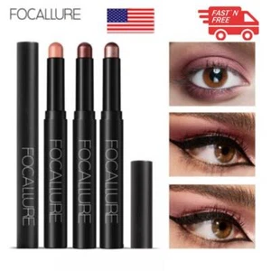 Focallure Eyeshadow Stick Pen Shimmer Lasting Waterproof Makeup Beauty Cosmetics - Picture 1 of 22