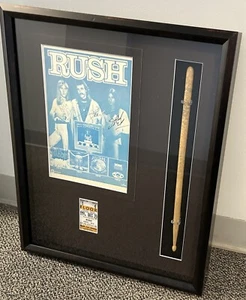 Rush 2112 Drum Stick und signiertes Programm Cover Lee Lifeson Peart - Bild 1 von 7