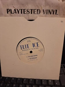 BLUE ICE BEGINNING OF THE ICE AGE EP RARE VULCAN 33 VG+  FALLING TEARS SYNTH POP - Imagen 1 de 3