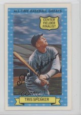 1972 Kellogg's 3-D All-Time Baseball Greats Tris Speaker #11 HOF