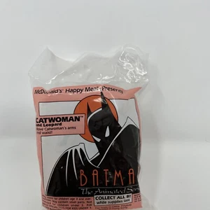 Batman Series Catwoman and Leopard McDonald's Happy Meal Toy 1993 SEALED - Picture 1 of 8